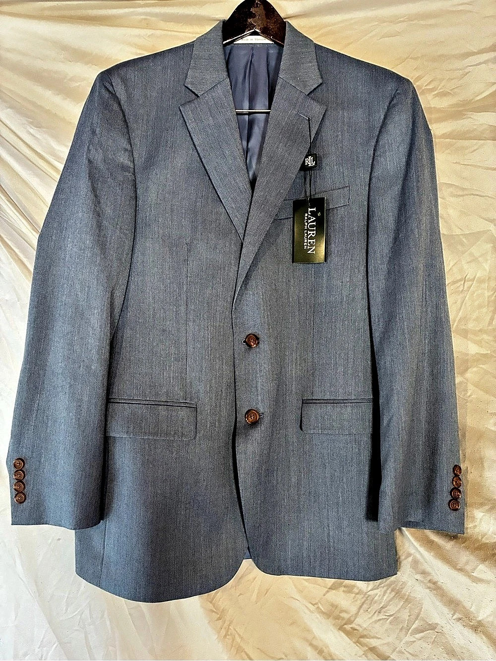 Lauren Ralph Lauren Men's Blue Blazer Size 40R NWT